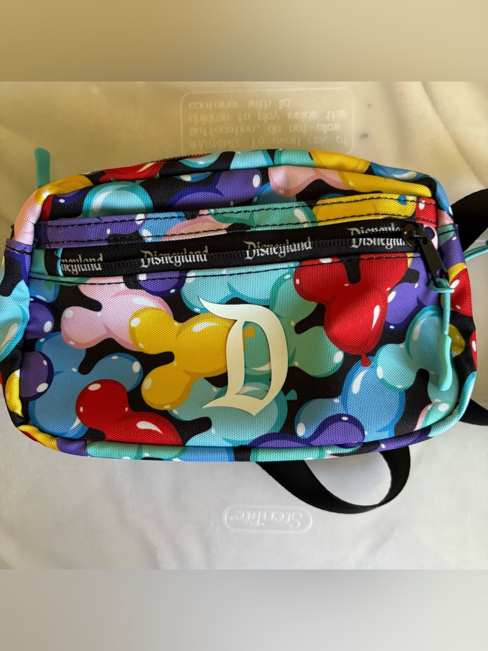 Disney Multicolor Balloon Mickey D Hip Pack Bag